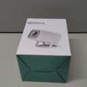 Mini Projector with WiFi and Bluetooth, 4k Support Full Hd 1080P Portable Outdoor Movie Projector with Android System & Built-in Apps, Smart Projector for Bedroom, Phone and Movie Night