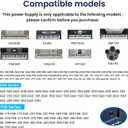 DC 12V 1.5A Switching Power AC Adapter Supply Home Power Adapter for Yamaha PSR YPG YPT DD Series Keyboard F570 T7 T756 FW759 FW759P FW760 FW789 G70 etc. - with 5.5x2.5mm Tips