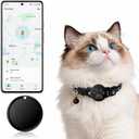 Pet Tracker,GPS Collar for Cats,Smart tag,Waterproof Compatible with Find My,No Monthly Fee,Advanced Tracking Solution Smart Collar for Pet Safety Ideal Small Large Cats(Android User)