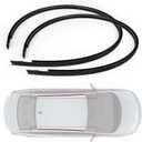 2Pcs Roof Trim Molding Kit Compatible with Honda Civic Sedan 4-Door 2012 2013 2014 2015 Left & Right Side Rubber Roof Moulding Drip Stripping Replace# 74316TR0A01 74306TR0A01 74316TR0A11 74316TR0A12