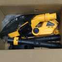 Houselife Cordless Weed Eater Compatible with Dewalt 20V Max Battery (Battery not Included) 3 in 1 Weed Trimmer with Auto Line Feed, 12" Electric String Trimmer/Weed Wacker/Weedeaters for Lawn Garden (Yellow)