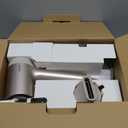 Shark HD120BRN Blow Dryer HyperAIR Fast-Drying with IQ 2-in-1 Concentrator, Styling Brush, and Curl-Defining Deep Diffuser Attachments, Ionic, No Heat Damage, for All Hair Types, Stone