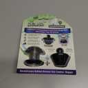 TubShroom Ultra Revolutionary Bath Tub Drain Protector Hair Catcher/Strainer/Snare, Stainless Steel, Stainless Combo