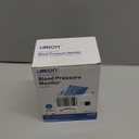 Blood Pressure Monitor Upper Arm Large LED Backlit Screen 1000 Sets Memory Automatic Digital BP Machine Adjustable BP Cuff 4 Batteries