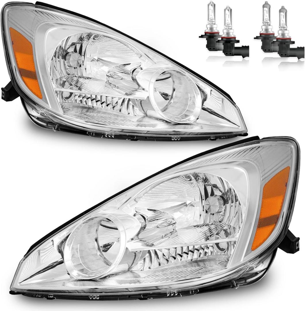 Headlights for 2004-2005 Toyota Sienna 81110AE010, 81150AE010