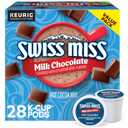 Swiss Miss Milk Chocolate Hot Cocoa Keurig Single-Serve K Cup Pods, 28 Count (EXP 04/05/26)