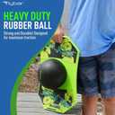 Flybar Pogo Trick Ball for Kids Balance Bounce Board with Anti-Slip Deck Pump Included - Indoor & Outdoor Toys for Boys and Girls Fun Way to Reduce Screen Time Supports up to 160 lbs Ages 6+