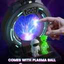 Northern Galaxy Light Projector with Plasma Ball ,Remote Control LED Night Light Aurora Portal Projector with Bluetooth Speaker, White Noise, Timer - for Bedroom ,Kids Room Gifts for Christmas