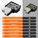 EBF61315802 Washer Door Lock Switch Assembly - Exact for L.G Front-Load Washers & Ken-More 796-series Washing Machine,Replace EBF62534401 2667085 AP5672154 PS7792232 EAP7792232 by TOMOON