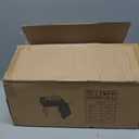 Wimarsbon Storage Ottoman, Vanity Stools with Metal Legs, 16.5" x 11.8" x 18" Modern Faux Mink Fur Footstool, Makeup Chair with Anti-Slip Feet, Accent Table,Footrest,Storage Bench for Bedroom (Black)