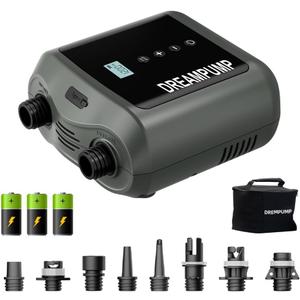 Portable Paddle Board Pump, Electric SUP Air Pump, High Pressure Inflator Rechargeable Battery-Powered for Inflatable Standup Paddleboard Kayak