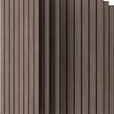 UMIACOUSTICS 6 Pcs 47.2 x 23.6 Inches Acoustic Panel, Decorative Sound Absorbing Wall Panel for Office, Home Theater, Studio, Natural-Walnut