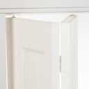 National Hardware N343-715 Bifold Door Hardware Kit 36 in Steel Track Surface Mount Adjustable White Complete Folding Closet Door Set for Doors up to 30 lbs Each
