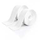 Caulk Tape - Updated Enhanced Adhesive, Caulk Tapes Waterproof Self Adhesive, Traditional Caulking Sealant Replacement, Caulking Strips for Toilet, Bathroom, Sink, Bathtub, Floor Wall Edge Protector