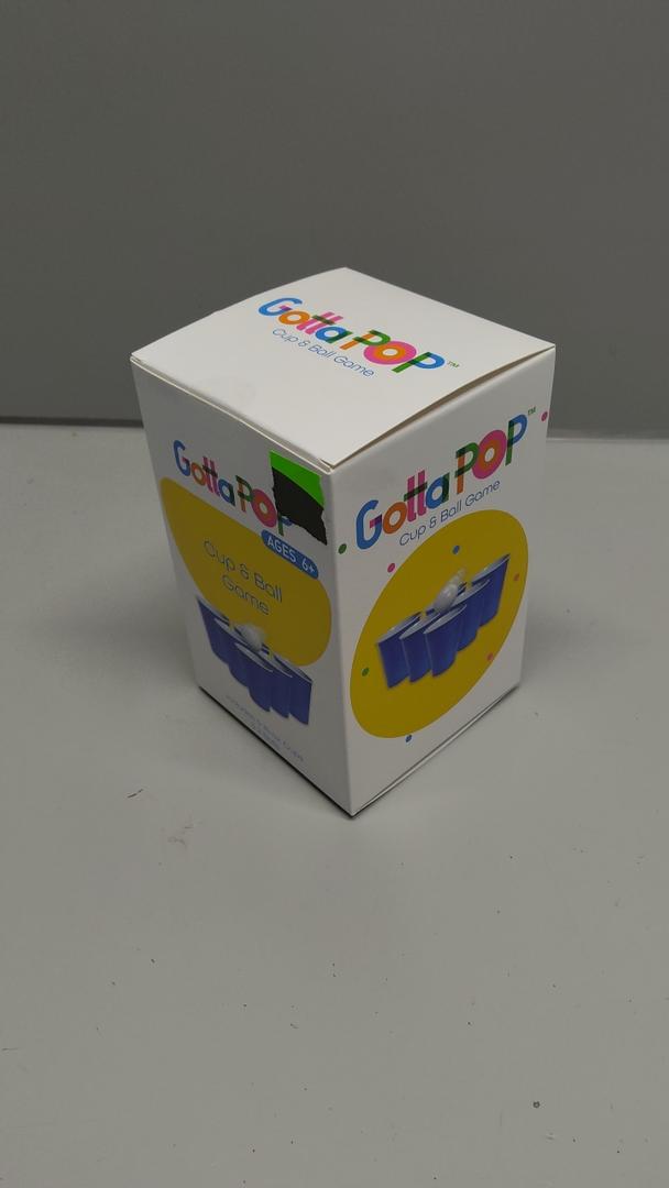 GOTTA POP Cup & Ball Game