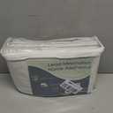 Guken Cream Linen Blackout Curtains 90 Inch Length 2 Panels Set for Living Room Bedroom Back Tab Thermal Insulated 100% Black Out Linen Drapes Room Darkening Window Curtains