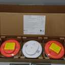 Kidde Smoke Detector, 10-Year Battery Powered, with LED Status Lights, 85 dB Alarm, 5-inches, 20SD10, 3 Pack