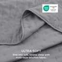 Bedsure Quilts Queen Size - Grey Bedspread Queen Size & Lightweight Comforter, Modern Coverlet with Clover Pattern, Ultra Soft All-Season Bedding, 90 x 96 Inches | Stitch-Free Quilting, Ultra Soft, Lightweight, Machine Washable, Pet-Friendly
