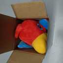 Hopearl Talking Parrot Repeats What You Say Walking Electric Interactive Animated Toy Speaking Plush Buddy Birthday Festival for Toddlers Birthday, 8''