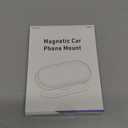 2-Pack Magnetic Phone Holder for car, [ Super Strong Magnet ] [ with 4 Metal Plate ] Cell Phone carmount for iPhone Magnetic [ 360 Rotation ] Universal Dashboard Adhesive Car Magnetic Phone Mount (Black)