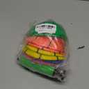 12Pcs 5Inch Mini Basketballs, Colorful Rubber Inflatable Basketball,  Pool Kick Balls Toy with Inflation Pump for Indoor Mini Basketball Hoop, Beach Sports Game, Party Favor