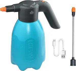 HIFAY ES2-PRO Electric Spray Bottle 2L/0.5Gallon, Rechargeable Battery Powered Sprayer Spray 60 Bottles On a Single Charge, Automatic Plant Misterï¼ŒPump Sprayer,Indoor Watering Can for Plants