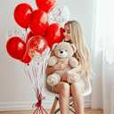 2 x JOYIN 150 Pcs Red Balloons, Different Sizes 18 12 10 5 Inch Red Latex Balloon Arch Kit with Instruction for Birthday Party Decoration Graduation Wedding Holiday