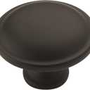 Amerock Bp53015-Fb 1-1/4" Knob Flat Black