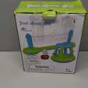 Jasonwell Pool Toys Games Set - 3 in 1 Pool Volleyball Net Basketball Hoop Ring Toss Game Inflatable Floats Water Floating Volleyball Swimming Pools Party Game Accessories Toy Gift Kids Teens Adults (Green)