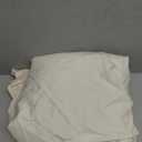 Amazon Basics Lightweight Pleated Bed Skirt, Full, Off White, Solid