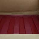 IRIS USA 94 Qt. Stackable Plastic Storage Bins with Lids, 2 Pack - BPA-Free, See-Through Organizing Solution, Latches, Durable Nestable Containers, Secure Pull Handle, Made in USA - Red