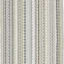 Garland Rug Carnival Stripe Non-Slip Recycled 2' x 8' Random Earthtone Stripes Area Rug – Modern, Stain-Resistant, Ideal for Living Rooms & High-Traffic Areas