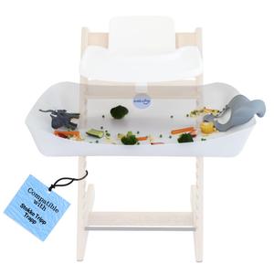 Catchy - The Food and Mess Catcher for the Stokke Tripp Trapp - Catchy Food Catching Accessory for Highchairs - Baby & Toddler Food Mat - High Chair Food Catcher - High Chair Accessories | High Chair Food Catcher - High Chair Sold Separately - Baby & Toddler Food & Mess Catcher - Under High Chair Accessory