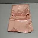 BEDELITE Satin Pillowcase for Hair and Skin, Super Soft and Cooling Similar to Silk Pillow Cases 2 Pack with Envelope Closure, Gift for Women Men(20"x26" Standard Size, Coral)