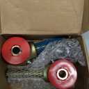 MIMIRACLE 3/4" Threaded Bushing Kit for 4-Link Suspension, Heavy Duty .750" Polyurethane Bushing, Includes Right and Left Hand Thread Bushings, 1/2" Bolt Hole -1Set