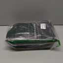 White Glass Hand and Dish Soap Dispenser Set by Brighter Barns - Kitchen Soap Dispenser & Stainless Steel Pump - Glass Bottles for Kitchen Sink - Farmhouse Home Decor, Bathroom Accessories (White)