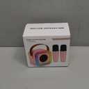 Mini Karaoke Machine for Kids, Girl Toys Gifts, Kids Karaoke Wireless Microphone for 4,5,6,7,8,9,10,11,12 Years Old Boys and Girls Christmas Party Gifts Toys (Purple)