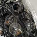 100ft Outdoor String Lights Waterproof Patio Lights,Shatterproof Led Outside Globes UL Listed Exterior, Indoor Lighting Backyard Bistro Party
