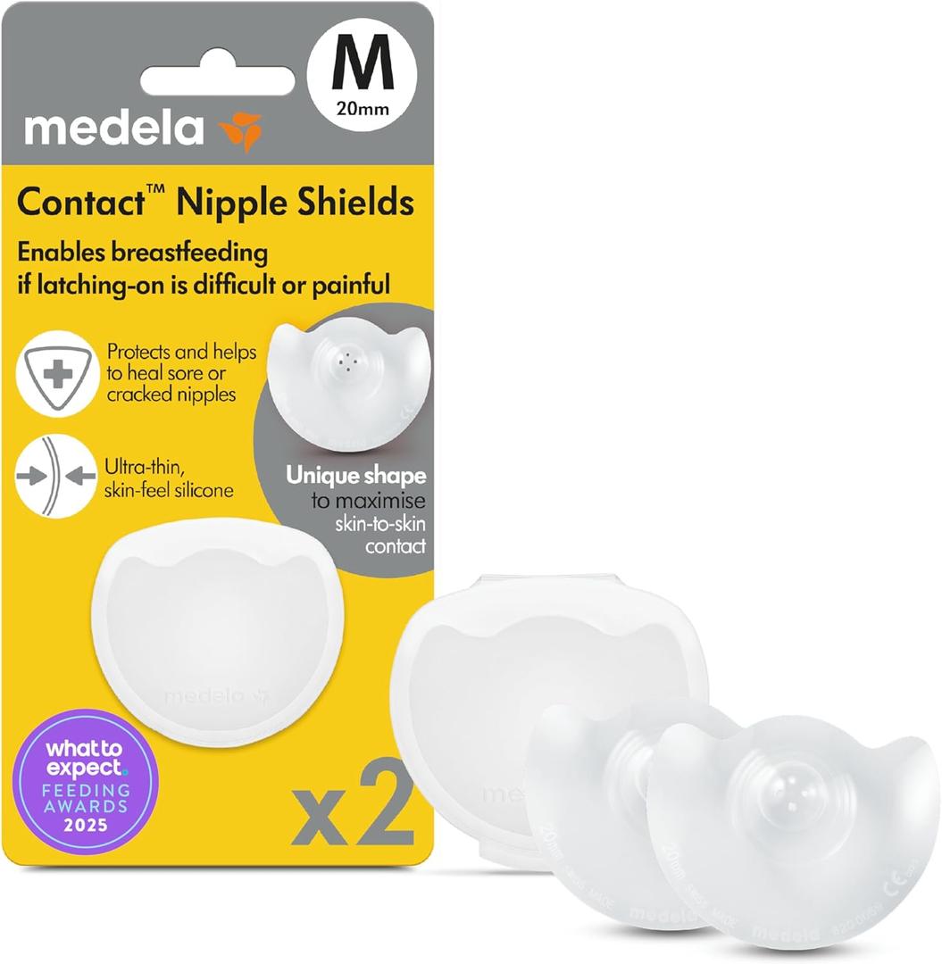 Medela Contact Nipple Shields for Breastfeeding (20mm)