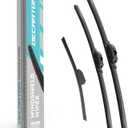 Wiper Blades Replacement for Hyundai Elantra GT 2013-2017 Windshield Wipers-3 Pieces of Car Front and Rear Window Wiper Blade (28+14+13)