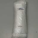 Nylon Rope 1/4inch 100ft Solid Braid Multi-Purpose Ropes for Outdoor Indoor Heavy Duty for Camping, Boat, Garden, Clothesline, Marine, Soft & Flexible, High Tensile Strength, White