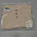 Weixinbuy Toddler Baby Boy Outfits Summer Clothes Set Cotton Linen Sleeveless Pocket T-Shirt Tops Shirt Shorts Outfit Set Khaki