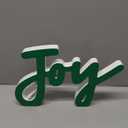 "Joy" Green Decorative Statue
