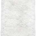 Latepis White Faux Fur Rug 3x5, Faux Sheepskin Rugs for Living Room, Fluffy Washable Rug for Bedroom Dorm Luxury Room Decor, Furry Rugs, Rectangle