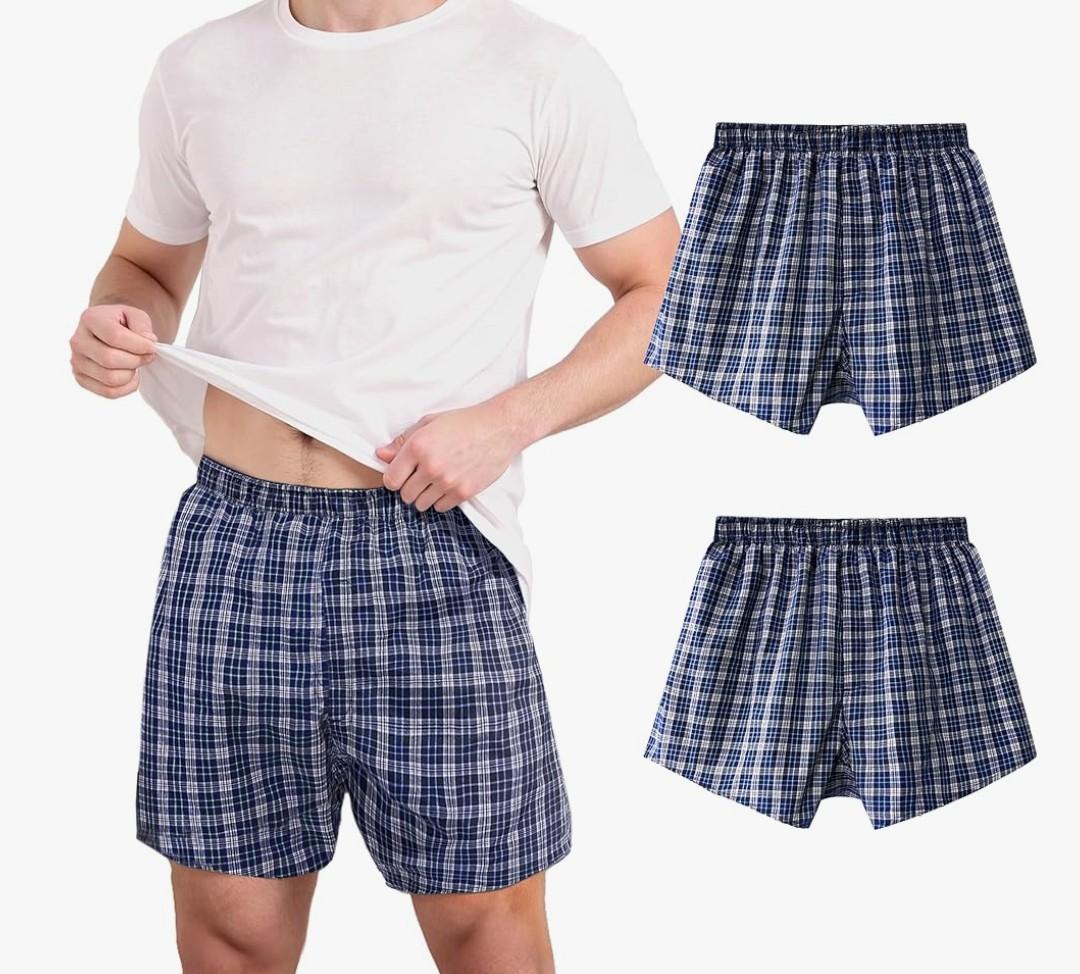Incontinence Underwear for Men Washable Urinary Incontinence Boxer with Front Fly Regular Absorbency Mens Leak Proof Underwear 3XL