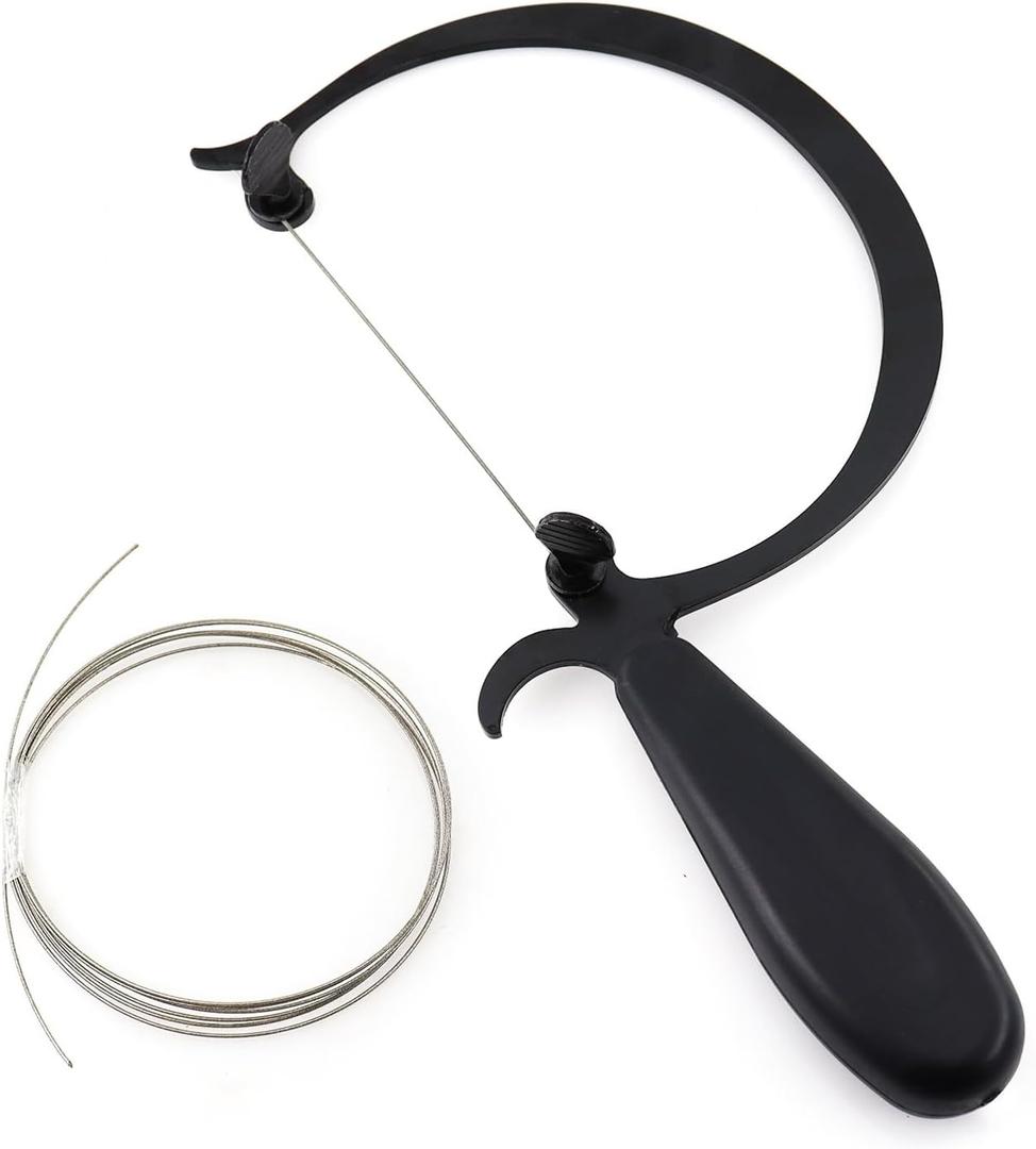 C Type Coping Saw And Diameter 1mm Diamond Wire for Decoration, Hobby, Craft Processing,DIY