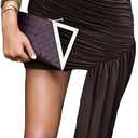 Kwunbwa Women's Sleeveless Ruched Maxi Dress Sexy Irregular Bodycon Casual Elegant Club Party Cocktail Long Dresses (Brown) XL