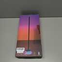 59" Smart LED Corner Floor Lamp, RGBICW Color Changing Ambient Lighting, App Control Music Sync Mood Light, Modern Dimmable Room Decor for Bedroom, Living Room, Gaming Setup, Black