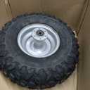 Mini Bike 145/70-6 Tires and Rear Wheels Rims Assembly Kit Replacement for Coleman CT100U CC100X Baja Doodlebug DB30 Motovox MBX10 MBX11 Monster Moto 80cc 105cc Minibike Parts