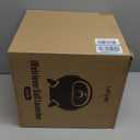 uahpet Automatic Ball Launcher for Dogs with Obstacle Detection, 20ft-80ft Adjustable Distances Ball Thrower Launcher for Medium & Large Dogs, with 4 Balls (2.5 inches)